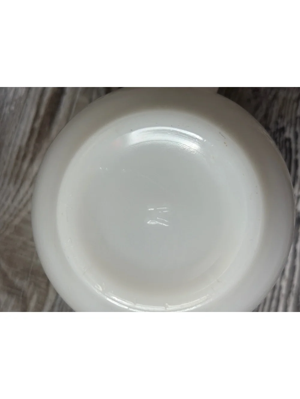 Vintage Hazel Atlas DAD Mug Milk Glass Singing Couple Mom Dad Set Replacement